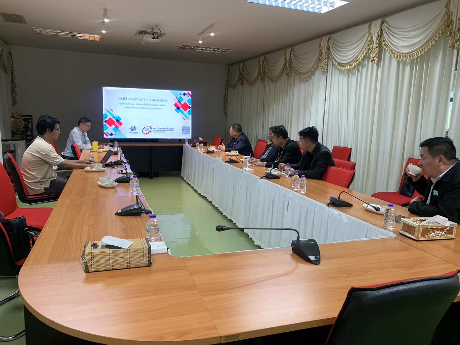 สถาบันพลังงาน มช.ให้การต้อนรับคณะดูงานจากเทศบาลนครปฐม เยี่ยมชมศึกษาดูงาน เรื่องการบริหารจัดการขยะมูลฝอยอย่างมีประสิทธิภาพ